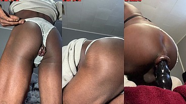 *PREMIUM* Skinny Dude w/Big Fat Donut Shaped Black Asshole - DJ ButtPussy