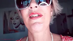 Empty Your Balls Stepson ! Stepmommy Is Here !! - Pov Blowjob Handjob - Big Facial Cumshot - Full Video