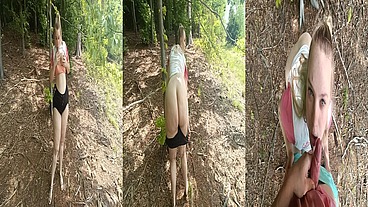 Quick FUCK in the Woods