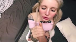 POV sloppy blowjob from Sexy Barbie for Ken - RedFox/Red Fox