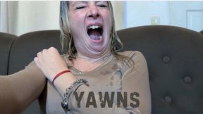 yawning fetish