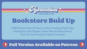 [Patreon Preview] Bookstore Build Up [Professor] [Gentle Fdom] [Public Sex] [Mutual Masturbation]