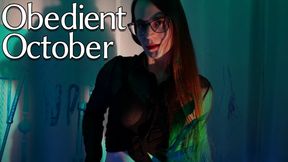 Obedient October Indoctrination - Obey Lady Ashley - FemDom Trance Mesh BDSM