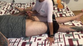Cheating on my wife with my sexy neighbor while she was away