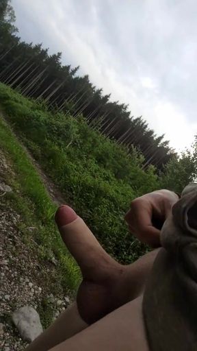 Must-see moment from "Teen does nude hike with rubber boots"