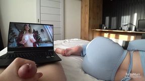 Watching porn with stepsister and pounding her hard Anny Walker