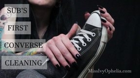 Sub's First Converse Cleaning