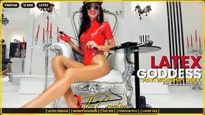 RED LATEX FINDOM: The Loser Tax Protocol | The Countess