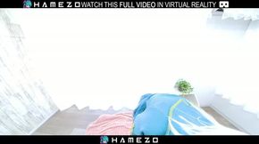 Sexy Japanese girl Mayu Kanzaki sucks cock before getting fucked hard in VR.