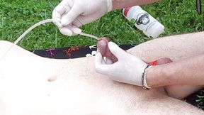 Catheter on Lawn