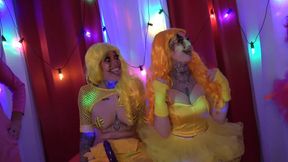 Creating the yellow clowns