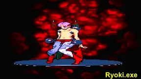 Teen Princess Faces Off Against Kuromaru in Hot Hentai Duel to the