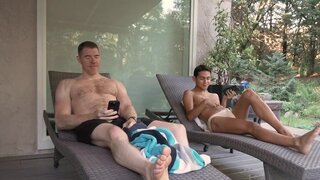 Fingering and intense fucking for Legrand Wolf and Damien Grey