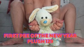 First pee of the new year plush 129