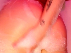 Amateur shower and masturbation