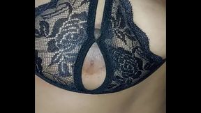 Pakistani house wife sucking