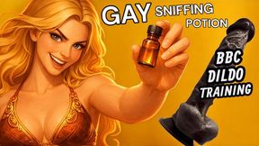 GAY SNIFFING POTION BBC DILDO TRAINING 41 minute AUDIO only ASMR