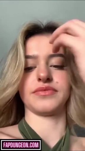 Shy homemade teen accidentally exposes her nipples while dancing on OnlyFans