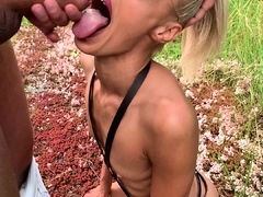 Amateur blonde teen casi james outdoor hardcore pounding