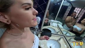 a loirinha vem para fazer seu primeiro filme o ator atrasou e o diretor inaugurou a novinha - natalie cortez - binho ted