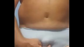 Masturbating while wearing my wife'_s panties