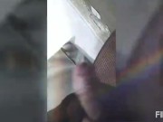 Puta trasvesti masturbandose