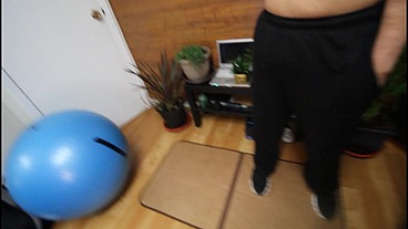 NDNgirls #13 Cree Native American Indian teen 18yo gets interracial big black cock workout from her personal trainer