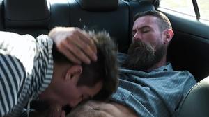 FamilyDick.com: Driver Josh Hunter licking Max Ferro