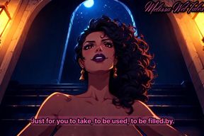 Your Egyptian Futa goddess wants to destroy your tight hole - AI ROLEPLAY