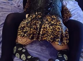 Sissy fucking her Mistress missionary