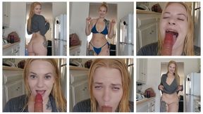 Hot Surfer Girl Sucks You Off