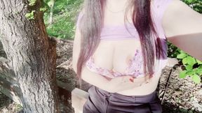 Real caught fucking in public