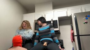 Double Domme Strap On Humiliation