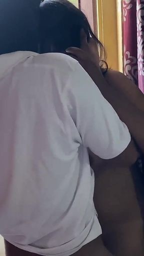 Outdoor Sex Stepbrother and Stepsister Outside Door Romance and Sex Mallu Couples Hot Romance with Sex in the Terrace