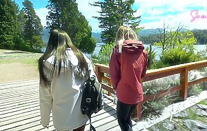 PETITE GIRLFRIEND FUCKS very passionate after long hike w/ friends - SammmNextDoor Date Night #34