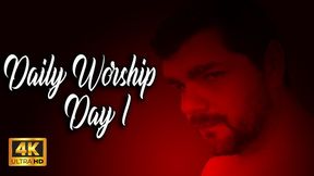 KingMarti : Daily Worship - Day One - Deepthroat Training 4k UHD