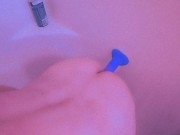 Throwing it back on my toy until I cum hard af