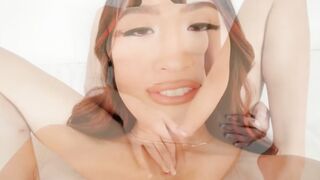Asian Bombshell Mina Luxxx Facesitting Blowjob - Deepthroat Queen