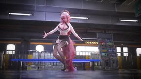 mmd Office Lady Uniform Pencil Skirt Lace Thong Secretary