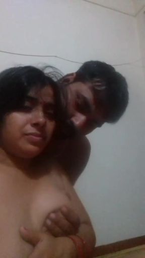 Playing with boobs -Preeti