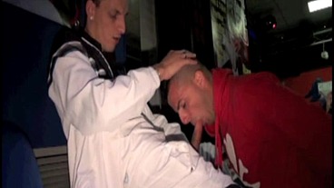 sexy twink submissed to sneakers to top master in jogging