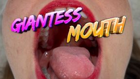 Mouth Fetish, Tounge Fetish, Giantess (4K MOV)