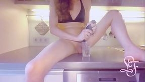 Stuffing Panties and Hygiene Products into my Ass!