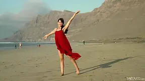 Leni Doll In Playa De Famara