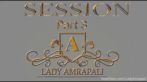 Session Part 3 Total lenghts 4:02 minutes Bdsm Slave Wrapped Foilwrap Latex CBT Ballbusting Cock and Ball Torture Heels Handjob Leatherglove Fucked Ball Spanking  LADY AMRAPALI  Herrin Mistress Domina Femdom