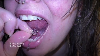 Tongue Web Piercing Cleaning