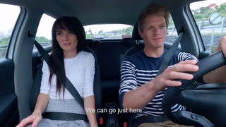 Cheating BF on Back Seats of Mr PussyLicking Car - PUSSY LICKING and POUNDING - HUGE CUMSHOT