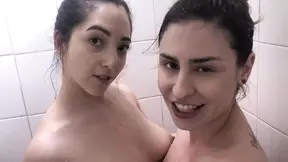 Threesome with hot Brazilian lesbians