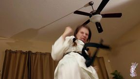 ziva fey taekwondo takedown pov - you lose!