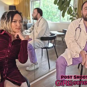 Asian Actress Channy Crossfire Gets Pre Employment Physical At Home In The Hollywood Hills By Perv Doctor Tampa! Full Movie From